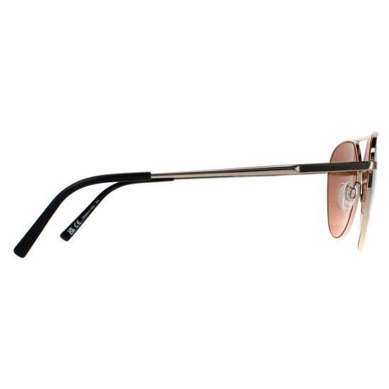Serengeti Aviator Unisex Shiny Light Gold Saturn Polarized Odell