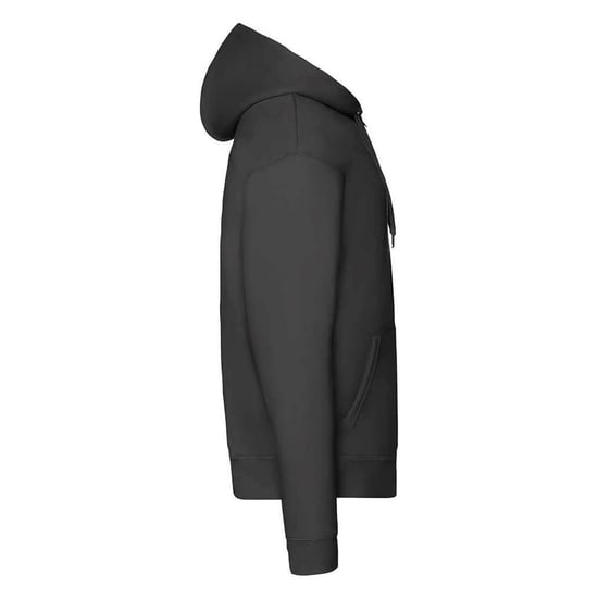 Fruit of the Loom Unisex Adult Premium Full Zip Hoodie (Zwart) - Image 3