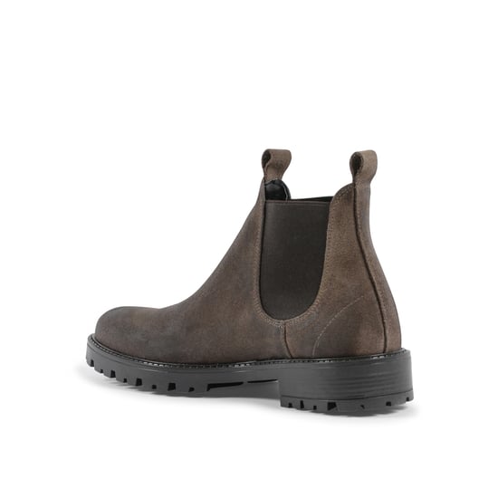 19V69 Italia Mens Ankle Boot Taupe 182060 CAMOSCIO TAUPE