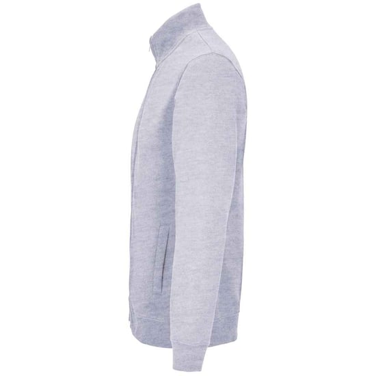 SOLS Cooper Marl Full Zip Jack voor volwassenen (Grijs) - Image 3