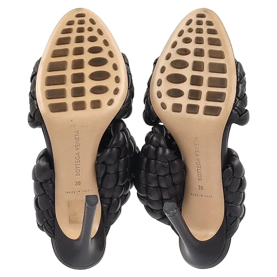 Bottega Veneta Intrecciato Slide Sandals in Brown Leather - Image 6