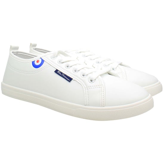 Ben Sherman Southside Mens White Trainers - Image 4