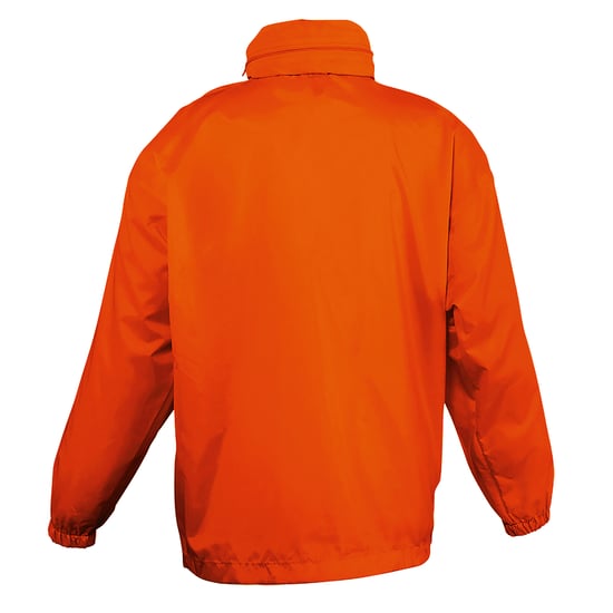 SOLS Kinderen Unisex Surf Windbreaker Jacket (waterbestendig en winddicht) (Oranje) - Image 2
