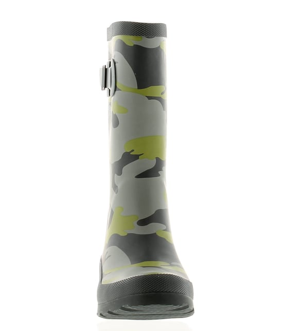 Rockstorm Camouflage Boys Kids Wellies Wellington Boots Green Camo