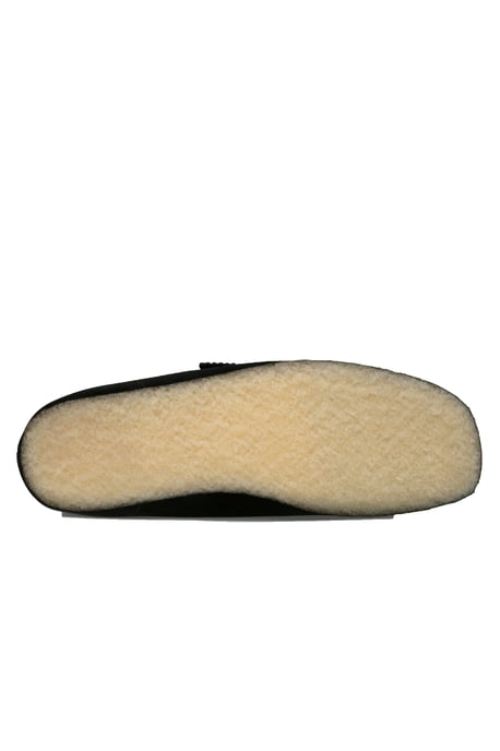Clarks Originals Wallabee Schoen Zwart Suède - Image 4