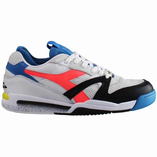 Diadora Duratech Elite Paura Heren Wit/Blauw Sportschoenen - Image 3