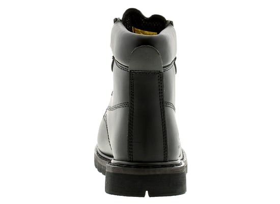 Men's Black Tradesafe Steel Toe Cap Safety Boots - Image 4