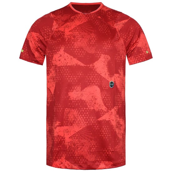 Under Armour Logo Heren Rood T-Shirt - Image 1