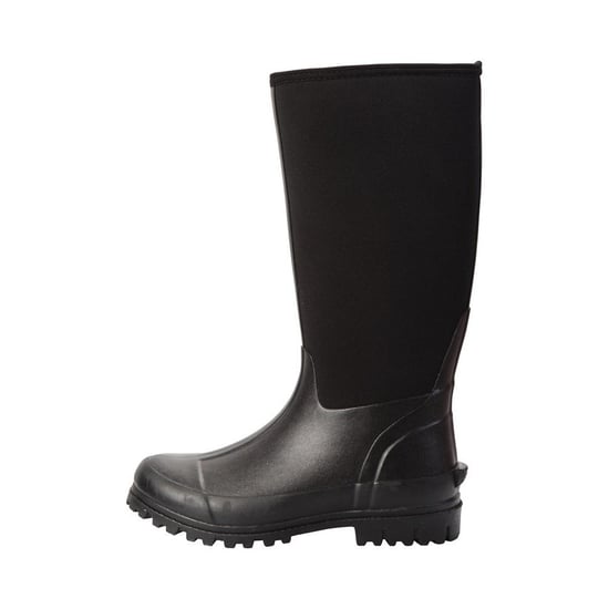 Mountain Warehouse Mens Mucker Neoprene Wellington Boots (Black)
