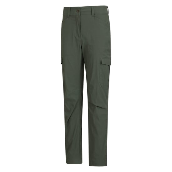 Mountain Warehouse Womens/Ladies Conniston Cargo Trousers (Khaki Green) - Image 3