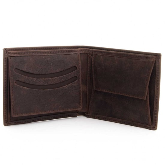 Leather wallet Montevita in Brown