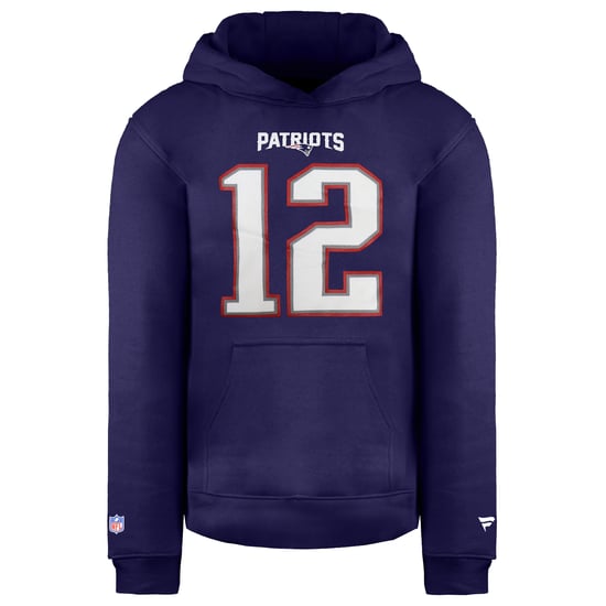 Fanatics NFL New England Patriots Tom Brady Jumper Name Number Hoodie - Image 1