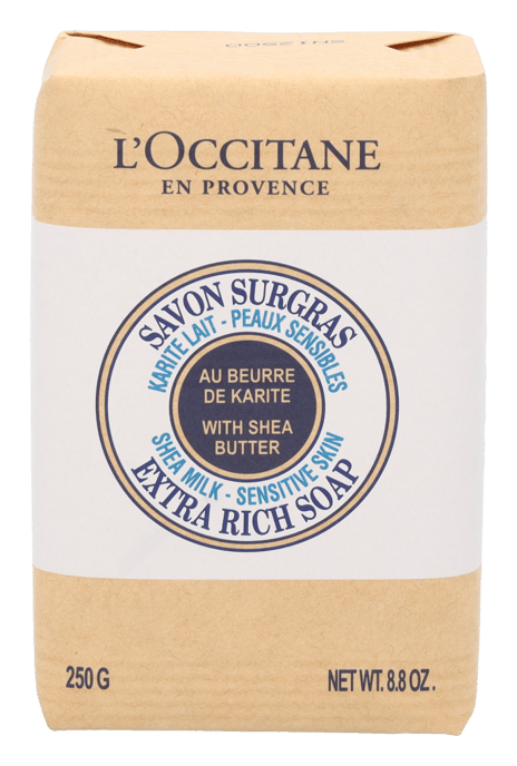 L'Occitane Shea Milk Extra Rich Soap 250gr - Image 1