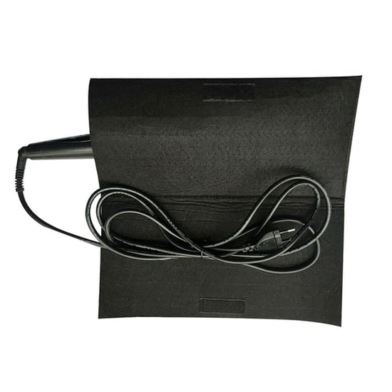 Envie Hair Straightener Heat Protection Case, Black