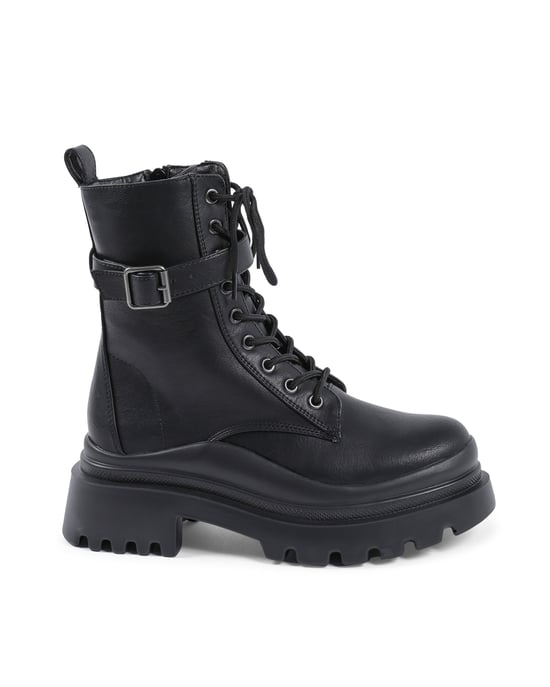 19V69 Italia Womens Ankle Boot Black