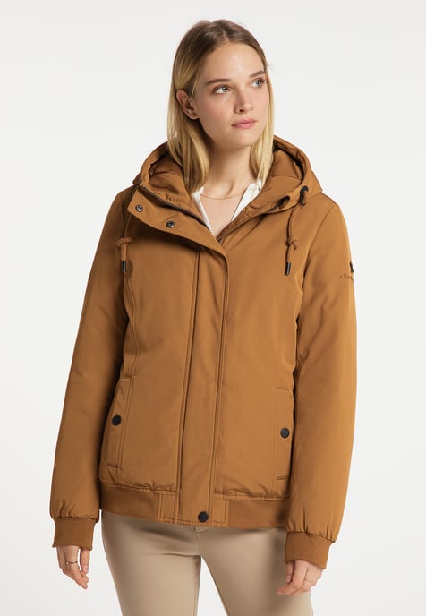 Dreimaster Padded winter blouson women camel - Image 2