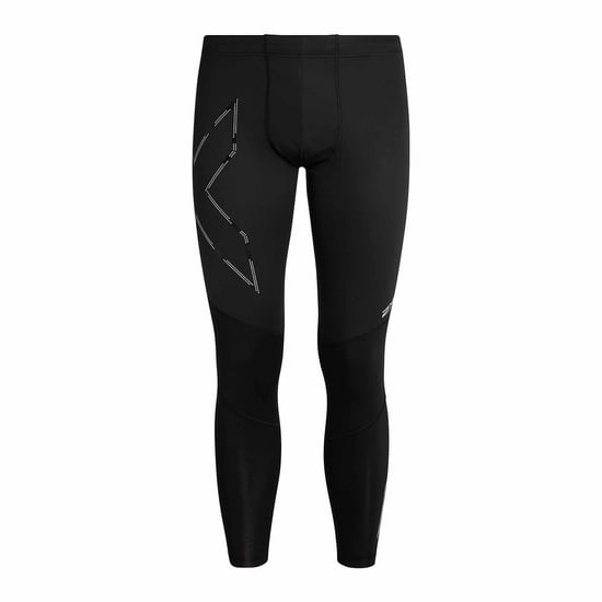 2XU Ignition Shield Compression Mens Black/Silver Tights