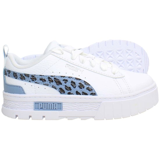 Puma Mayze Wild Kids White Trainers - Image 3