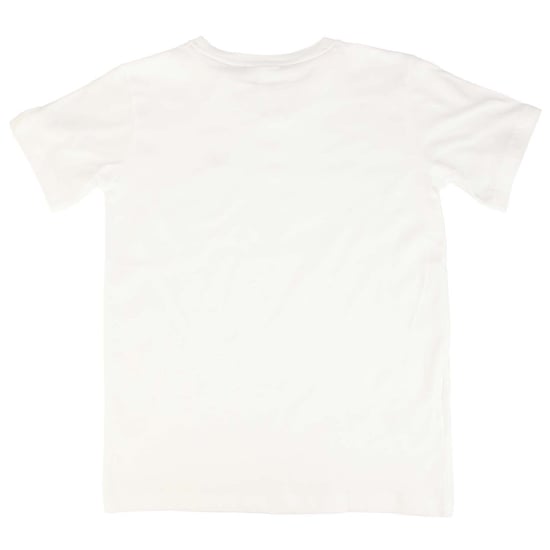 Boy's Lacoste Crew Neck Cotton Jersey T-Shirt in White - Image 2