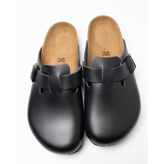 Birkenstock Boston Natural Leather Unisex Clogs - Image 3