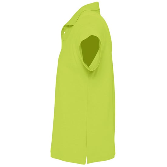 SOLS Heren Zomer II Pique Poloshirt met korte mouwen (Appelgroen) - Image 3