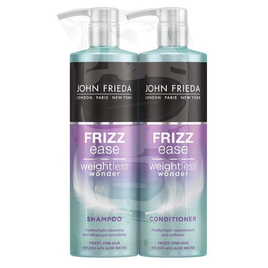 John Frieda Frizz Ease Weightless Wonder Fine Hair Shampoo & Conditioner 500ml Duo Pack