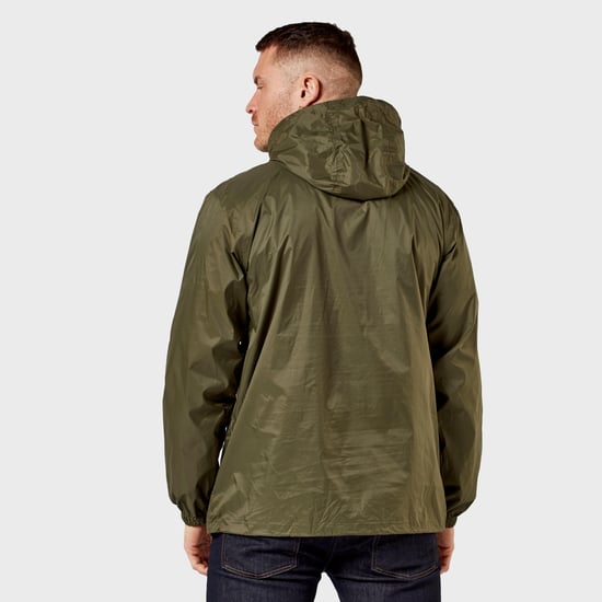 Peter Storm Men's Waterproof, Lightweight & Packable Cagoule with Large Zipped Pocket