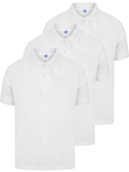 Kruze | Mens Polo Shirts (3 Pack)