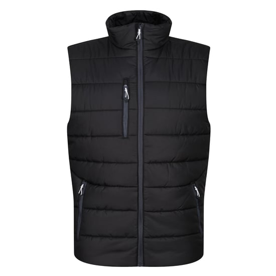 Regatta Mens Navigate Thermal Body Warmer (Black/Seal Grey) - Image 1