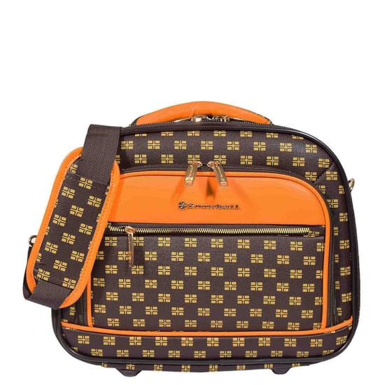 Brown Cosmetic Bag