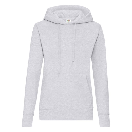 Fruit of the Loom Dames/Dames Classic Hooded Lady Fit Sweatshirt (Heide Grijs) - Image 1