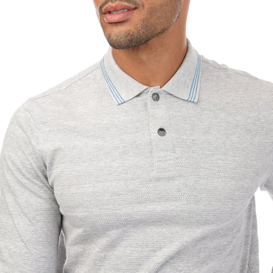 Men's Ted Baker Penine Regular Fit Polo in Grey
