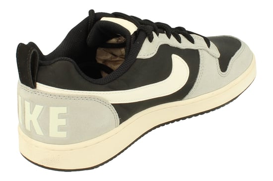 Nike Court Borough Low Prem Heren Grijs Zwart Sneakers - Image 3