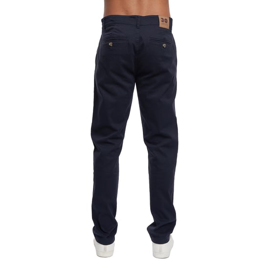 Crosshatch Mens Roysden Chinos (Navy) - Image 2