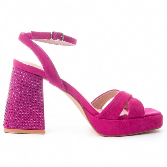 Montevita klack sandal Festsand3 i fuchsia - Image 2