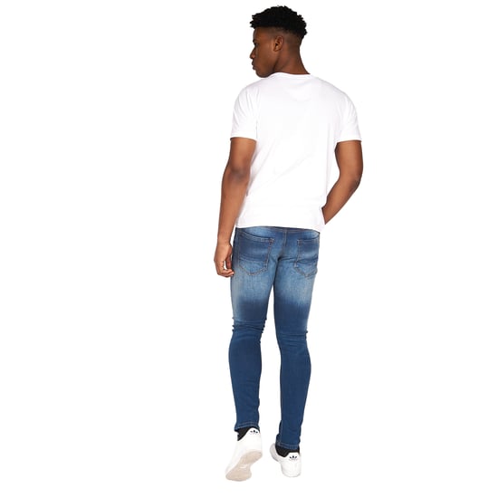 Crosshatch Heren Barbeck Slim Jeans (Blauw getint) - Image 5