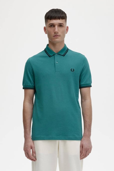 Fred Perry regular fit polo met logo groen - Image 4