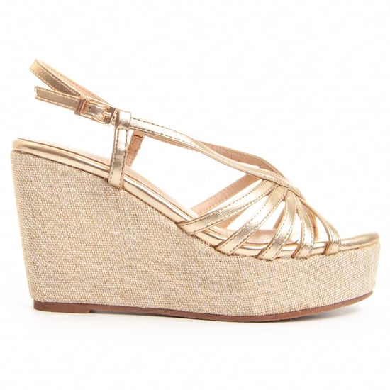 Montevita Högklackad Sandal Wesparto5 Guld - Image 1