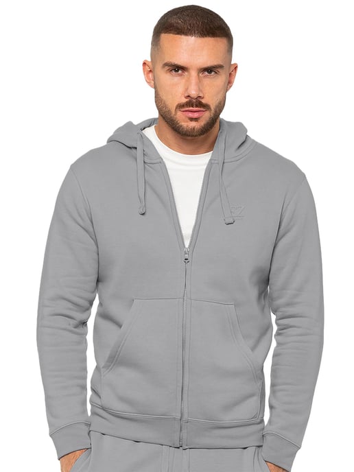 Enzo | Mens Zip Up Hoodie - Image 2