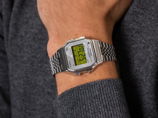 Timex T80 Unisex Zilveren Horloge TW2R79300 - Image 6