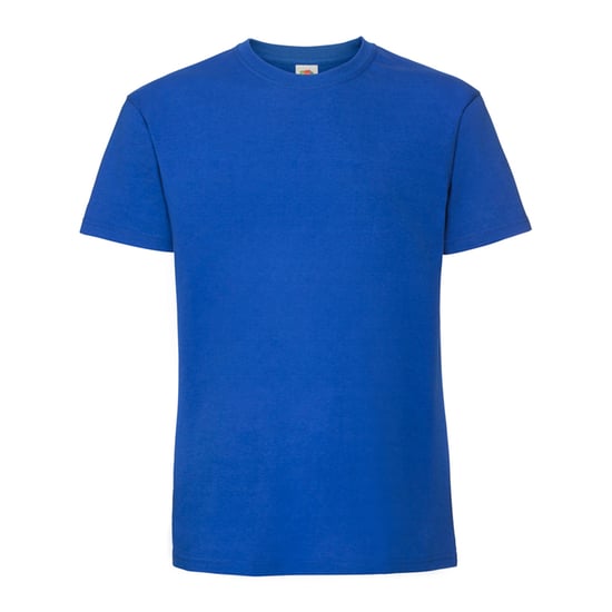 Fruit of the Loom Heren Iconic Premium Ringspun Katoen T-Shirt (Koningsblauw) - Image 1
