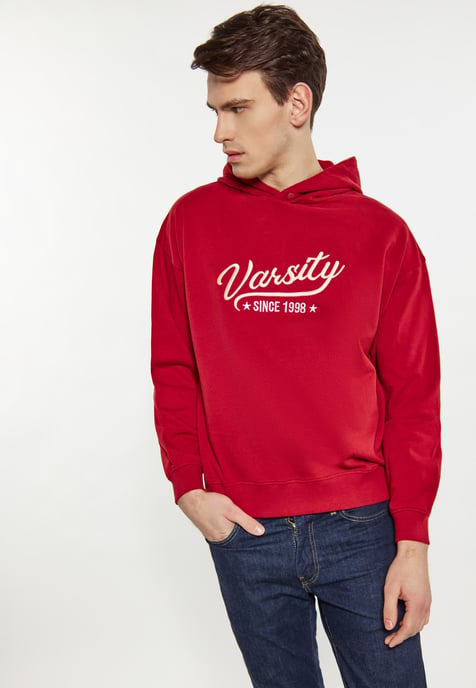 Mo Sweatshirt Men wine red - Image 3
