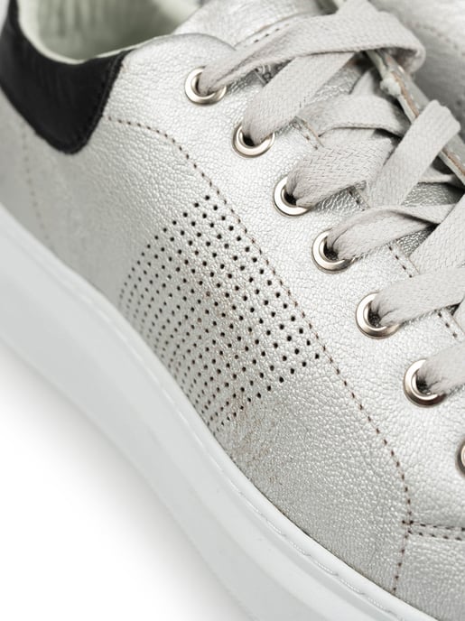 Baldinini Sneaker Woman's Silver - Image 5