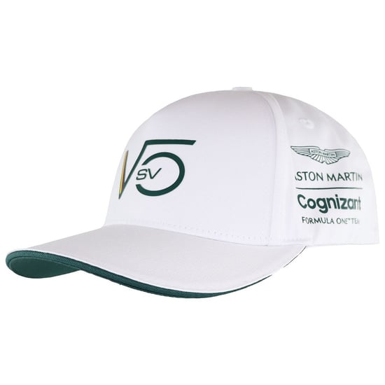 Aston Martin Cognizant F1 Official Mens White Cap - Image 1