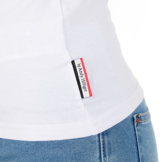 Andrew Charles By Andy Hilfiger Womens LS T-Shirt TS602 031002 Phenix White