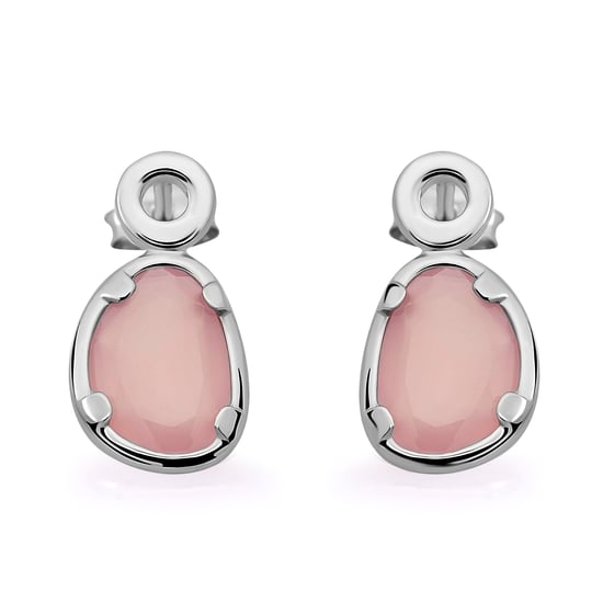 Orphelia 'Rivera' Dames 925 Zilveren Set: Halsketting + Oorbellen - Zilver SET-7480/PC - Image 3