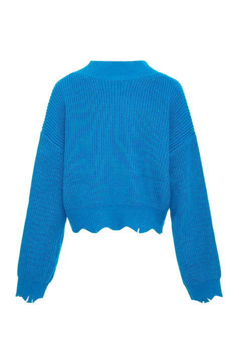 Mymo Jumper Dames turkoois - Image 2