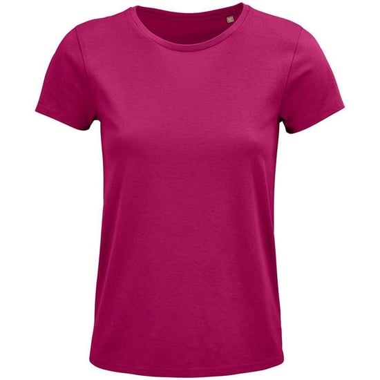 SOLS Womens/Ladies Crusader Organic T-Shirt (Fuchsia) - Image 1
