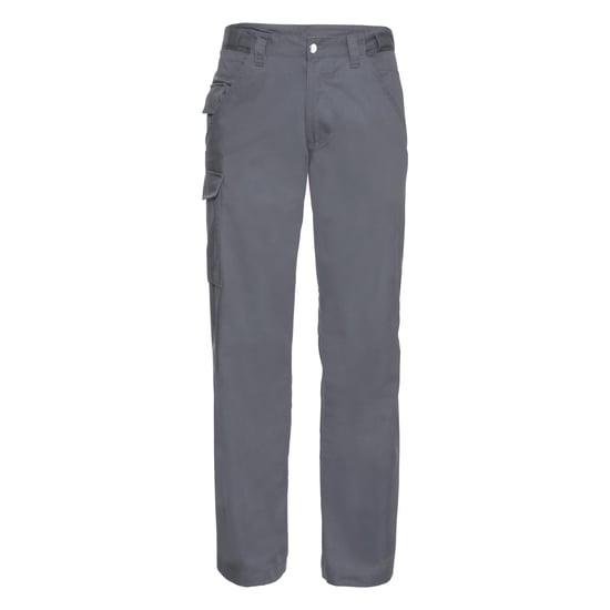 Russell Mens Polycotton Twill Trouser / Pants (Regular) (Convoy Grey) - Image 1