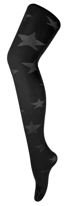 Sock Snob - Ladies Coloured 80 Denier Opaque Fashion Tights - Star - Image 1